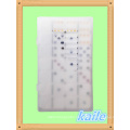 Double 6 colorful paint white domino with plastic box